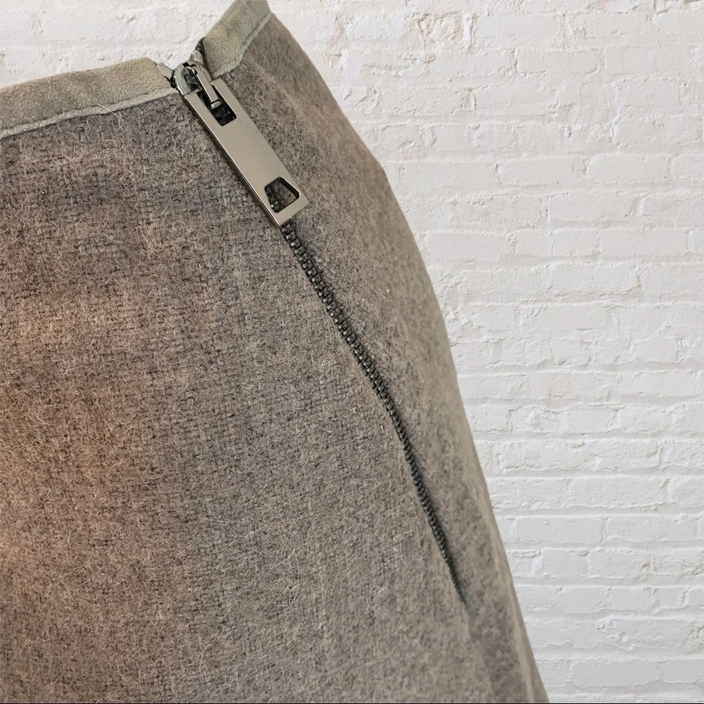 Les Copains Brown A-Line Skirt